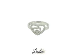 Chopard 18K Weissgold - 750 Ring mit 32 Diamanten
