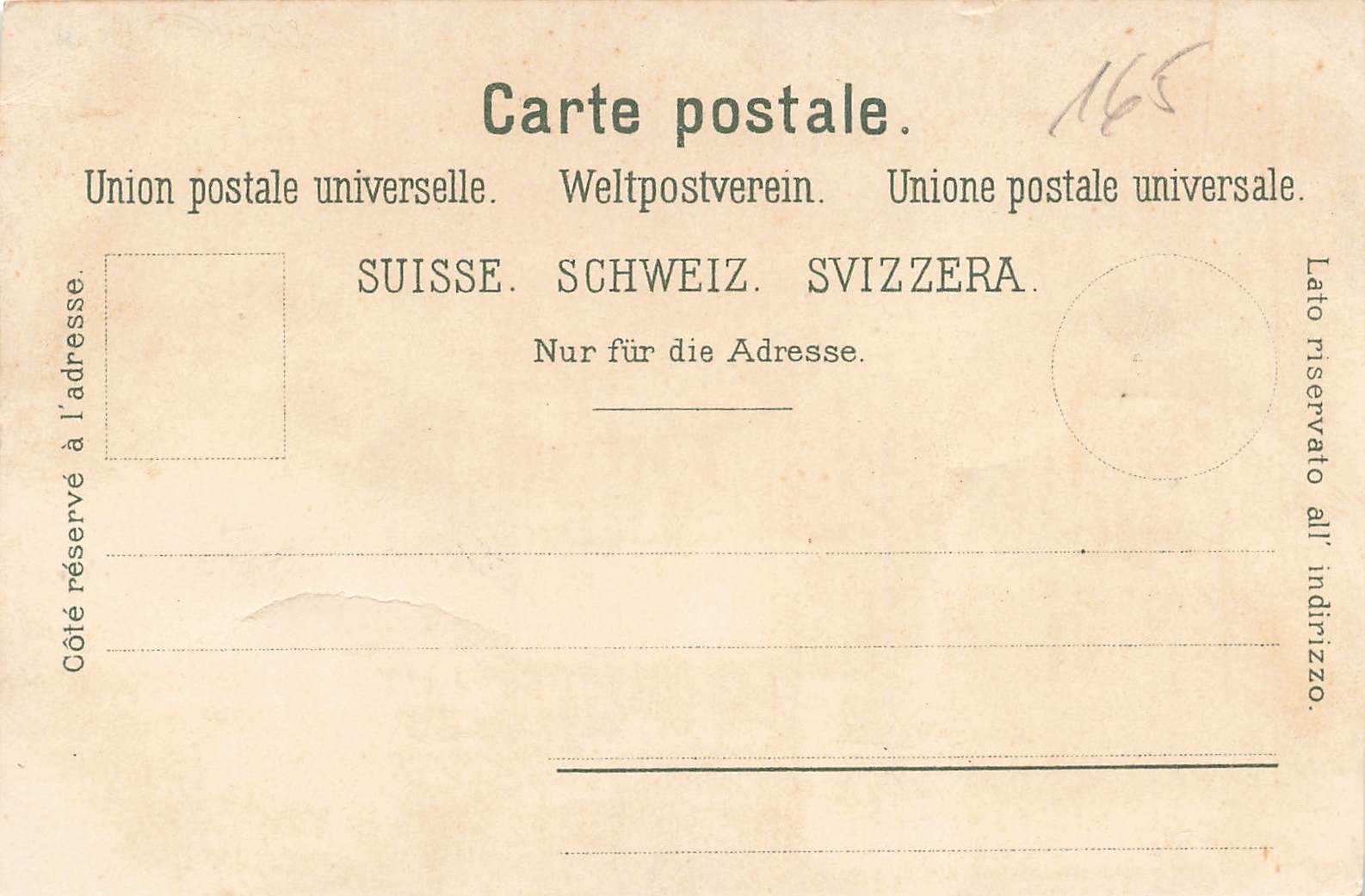 Cartoline postali: Litho Gruss aus Winterthur – Usato da Biasca venduto da Blenio71 1