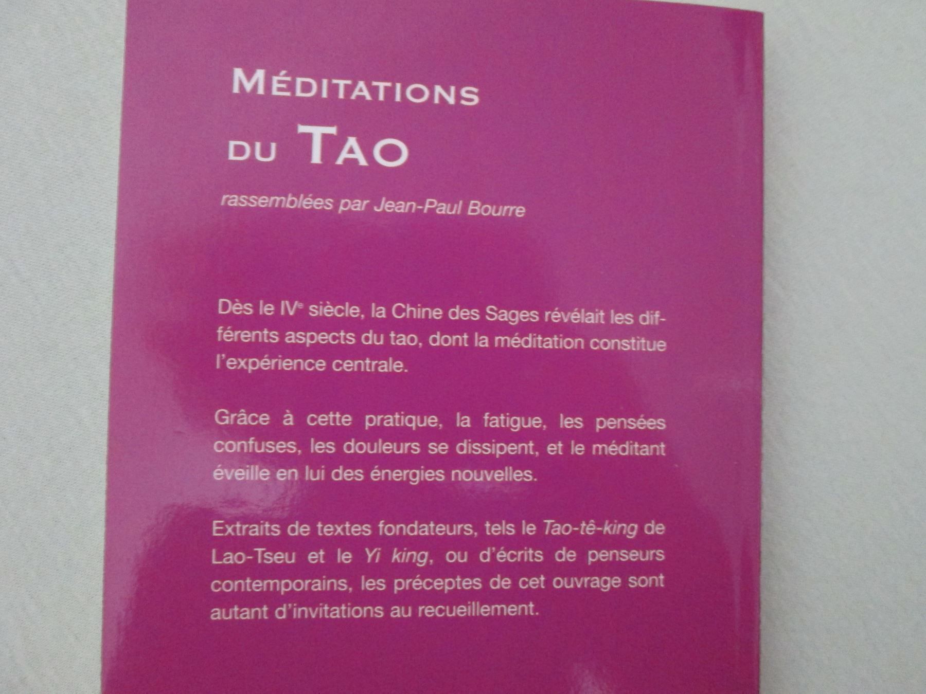 Bücher: Méditations du Tao – Gebraucht aus Neuchâtel von Dualseele 8