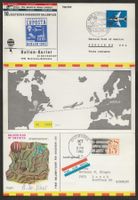 Ballon 1962 Deutschland Berlin USA Luftpost 10. DKB