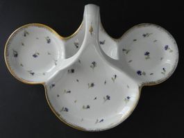3 teilige Schale * NYON * Streublumen Dekor