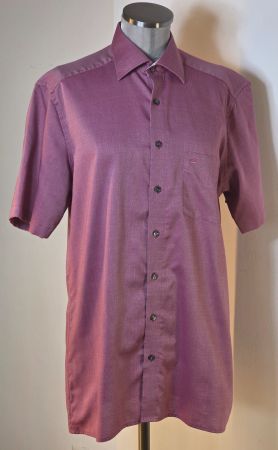 M39 15.5" OLYMP Luxor kurzarm Sommer Hemd modern fit fuchsia