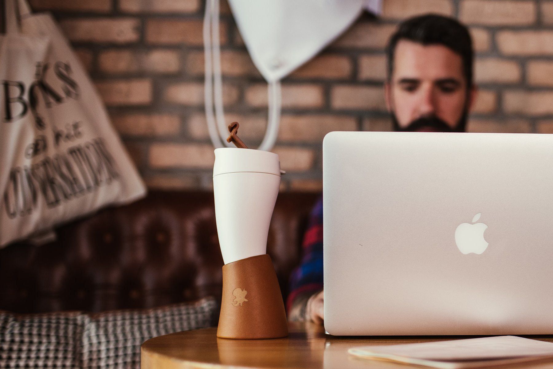 Tazze: GOAT MUG Leder braun Kaffee Becher – Nuovo e nell'imballaggio originale da Zollbrück venduto da kafart 5