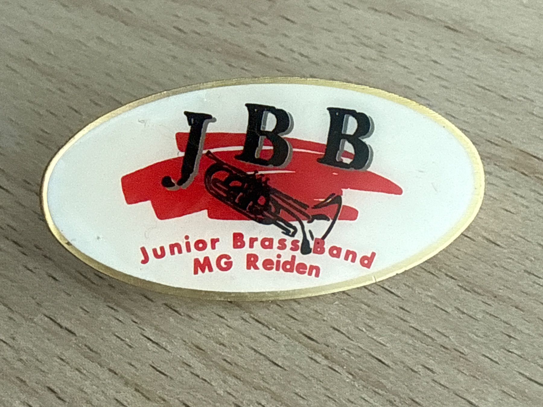 Placchette & Badge: Pin JBB Junior Brass Band MG Reiden – Usato da Glattbrugg venduto da Schweigmatt
