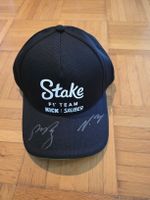 Original Stake F1 Team Kick Sauber Cap mit Unterschriften