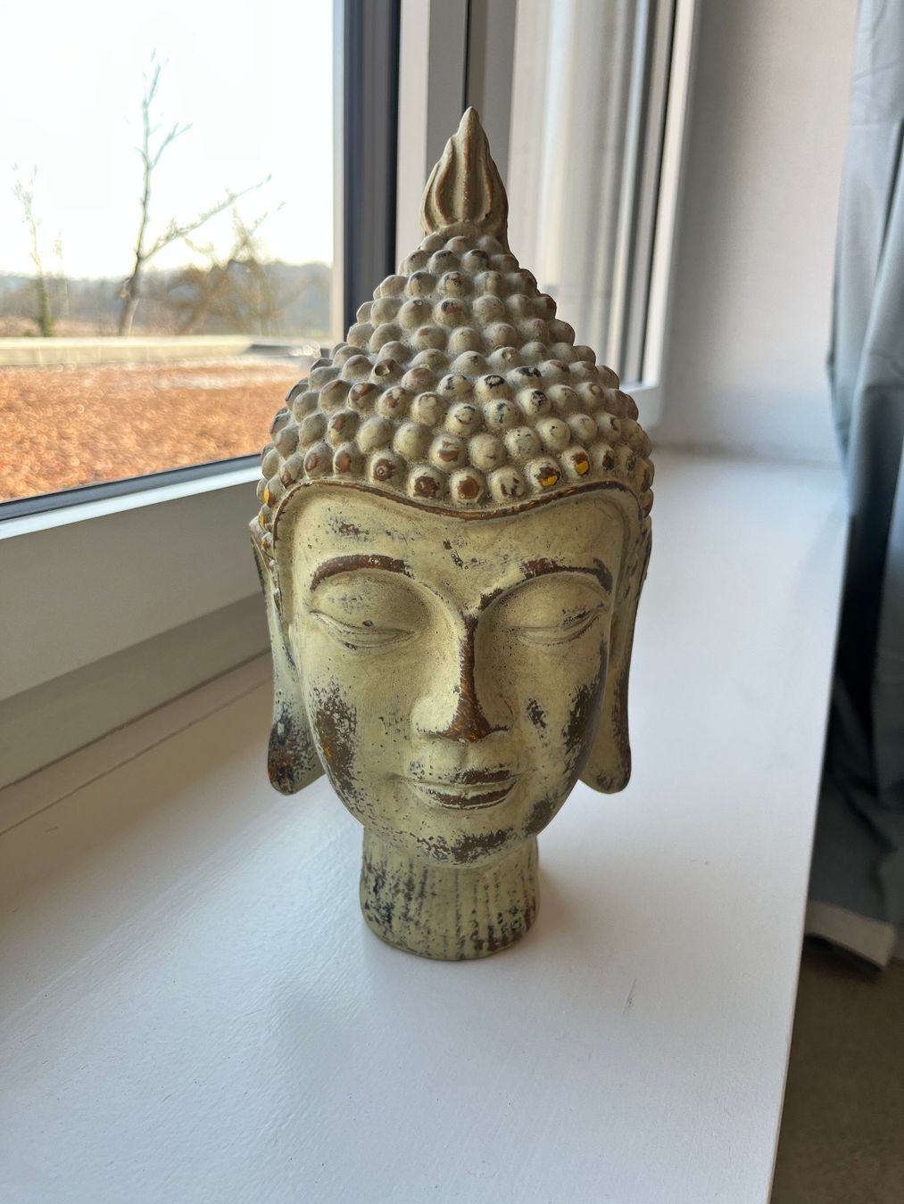 Skulpturen & Statuen: Buddhakopf – Gebraucht aus Biberstein von niji