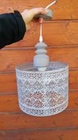 Deckenlampe, grau, vintage, Orient, mit Fassung