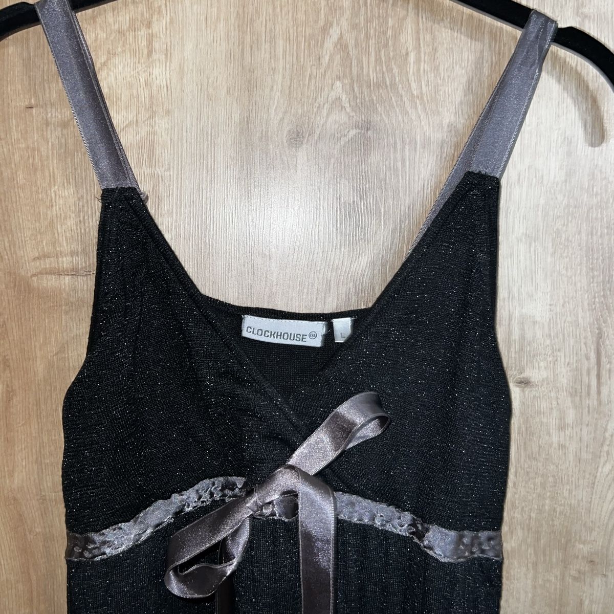 C&A Vestiti: Elegantes Minikleid mit Glitzer & Schleife  – Usato da Chur venduto da noe_mh8b 1