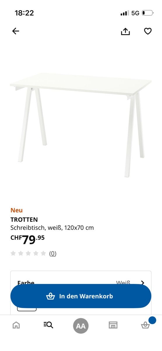 Bureaux: Ikea Trotten  – D'occasion à Luzern par ali_s9vt