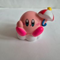 Kirby Sammelfigur - Kirby mit Schirm auf Wolke - MER