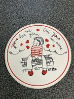 Vintage-Aufkleber mit Kinderzeichnung
