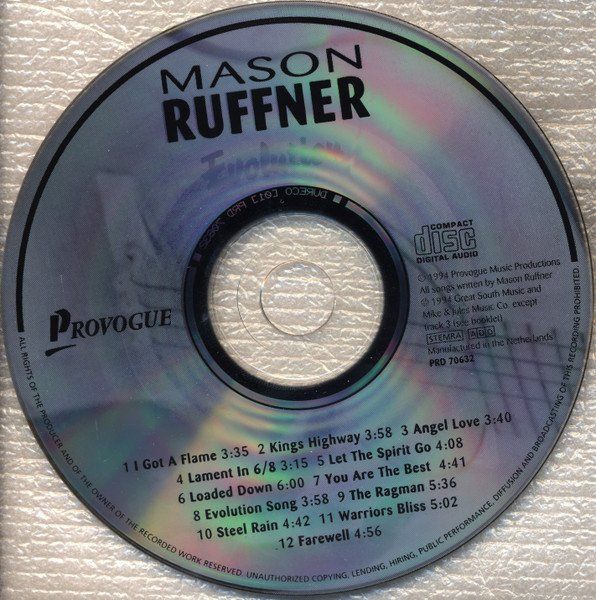 CDs: Mason Ruffner EVOLUTION Jimmy Pettit Blues Rock CD – D'occasion à Kandergrund par Sososo 2