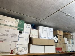 Gastronomie glas verschiedene marke alles neu