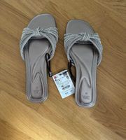 Sandale Zara gr 36 Silber 