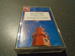 Kassette Mozart Violinkonzerte Nr. 4 & 5, Yehudi Menuhin