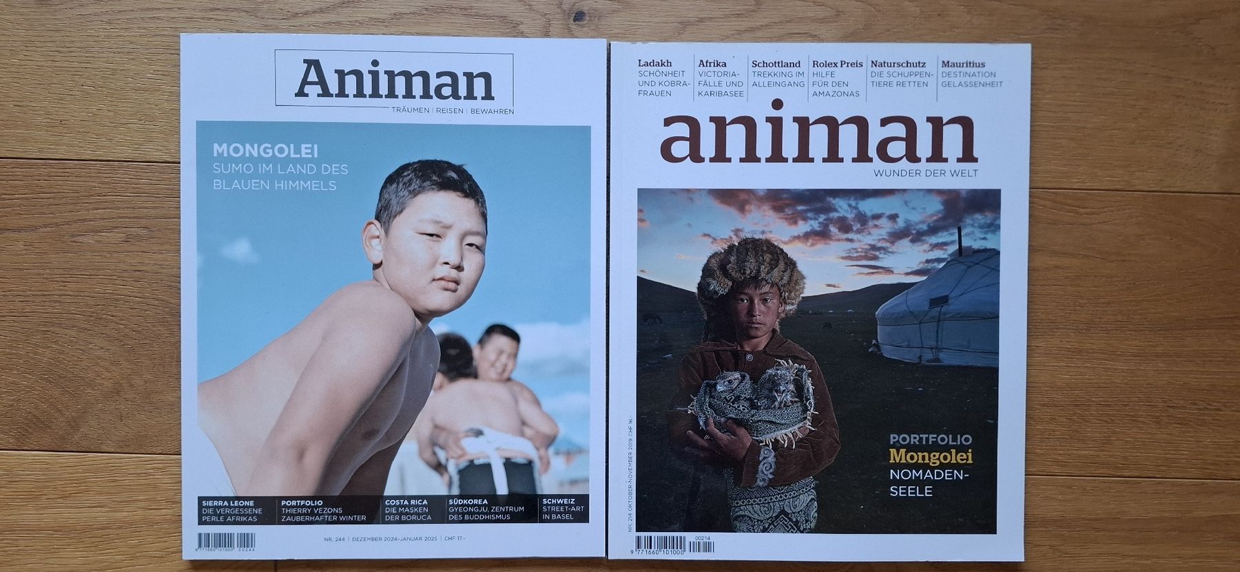 Riviste & Magazine: 2 Animan Mongolei – Usato da Mellingen venduto da lathei