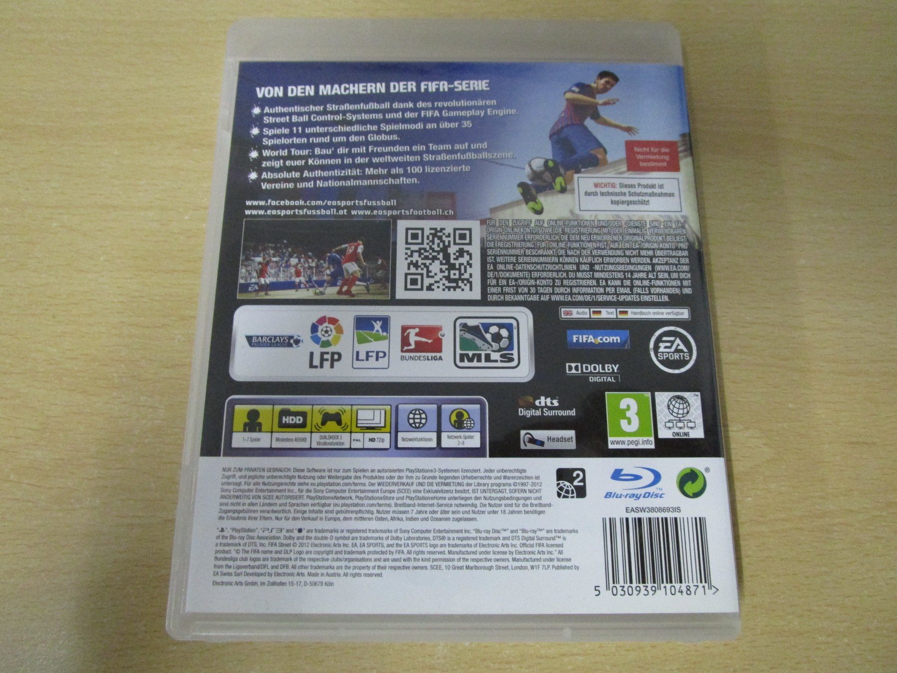 Sony Giochi: FIFA Street Playstation 3 PS3 – Usato da Goldau venduto da agestuffer 1
