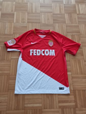 Kylian Mbappe / AS Monaco 2017-2018 Heimtrikot