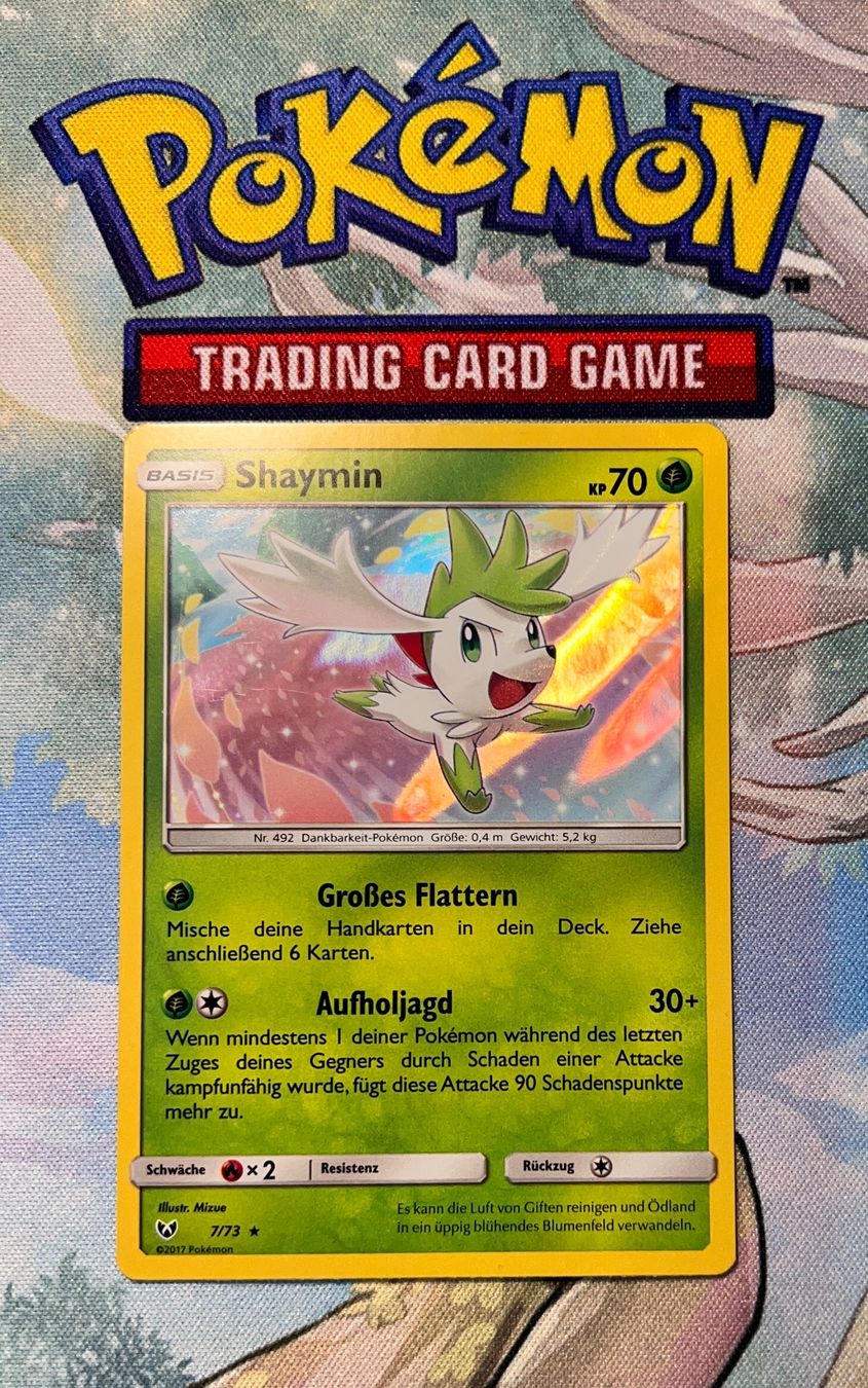Cartoline: Shaymin Holo Schimmernde Legenden 7/73 – Usato da Sempach venduto da R-G