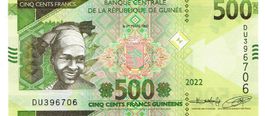 Guinea 500 Francs 2022 P-52 UNZ