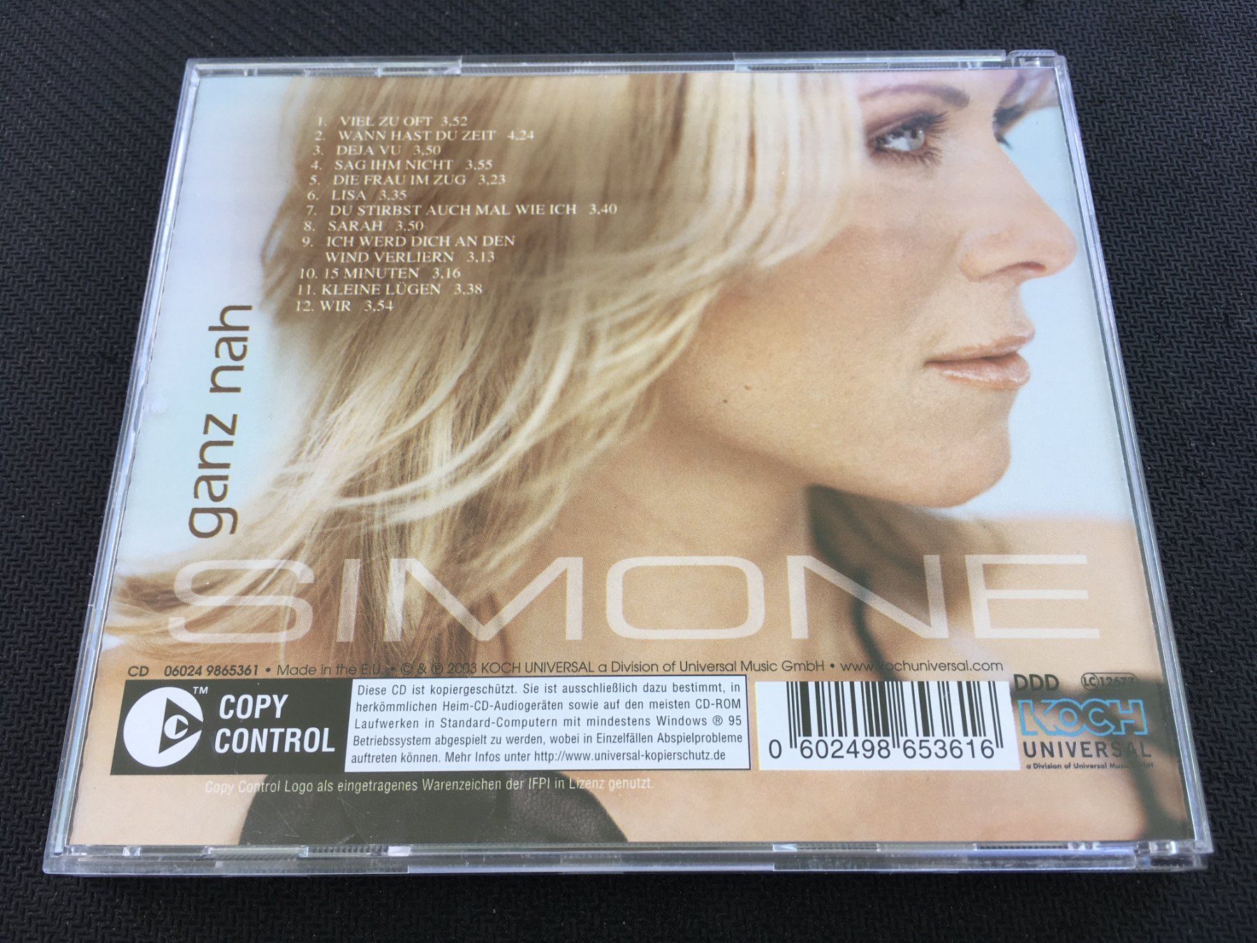 CD: Simone - Ganz nah -CD- – Usato da St.Gallen venduto da MedienJoe 2
