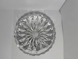 9 Kristall Schalen, Vintage Design, Durchmesser 15 cm