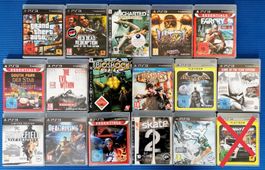 PS3 Spielesammlung - 16 Stück!
