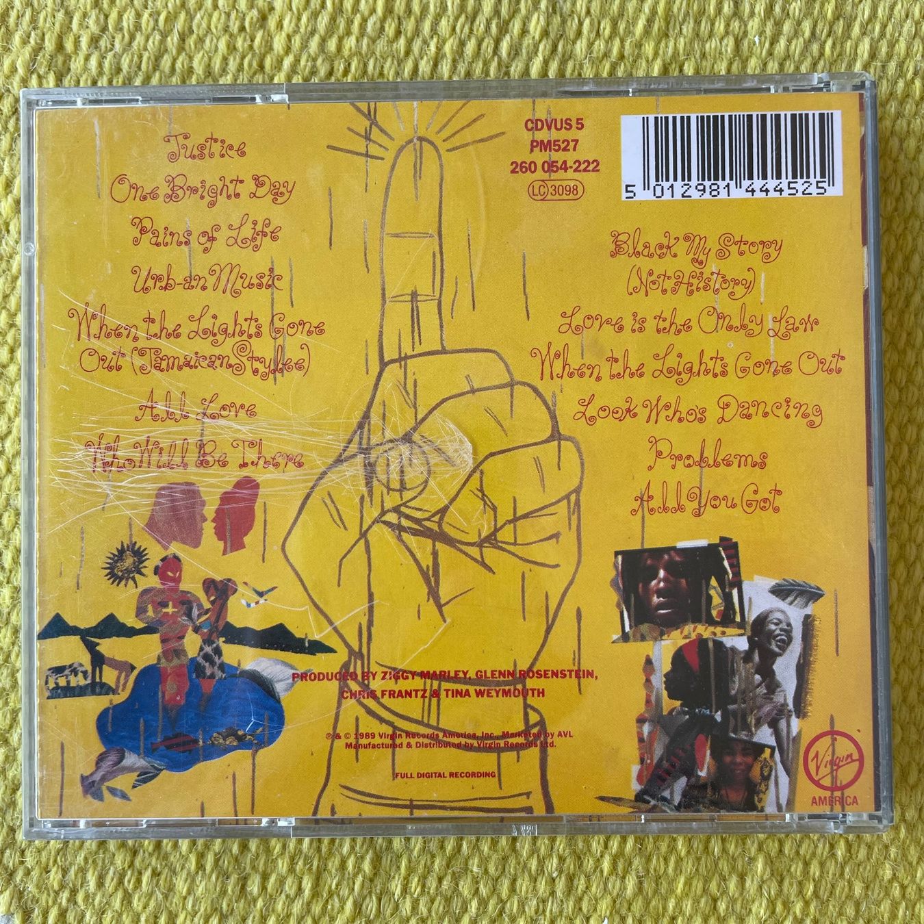 CD: ZIGGY MARLEY&MELODY MAKERS-ONE BRIGHT DAY – Usato da Rorschacherberg venduto da CD-Roli 1
