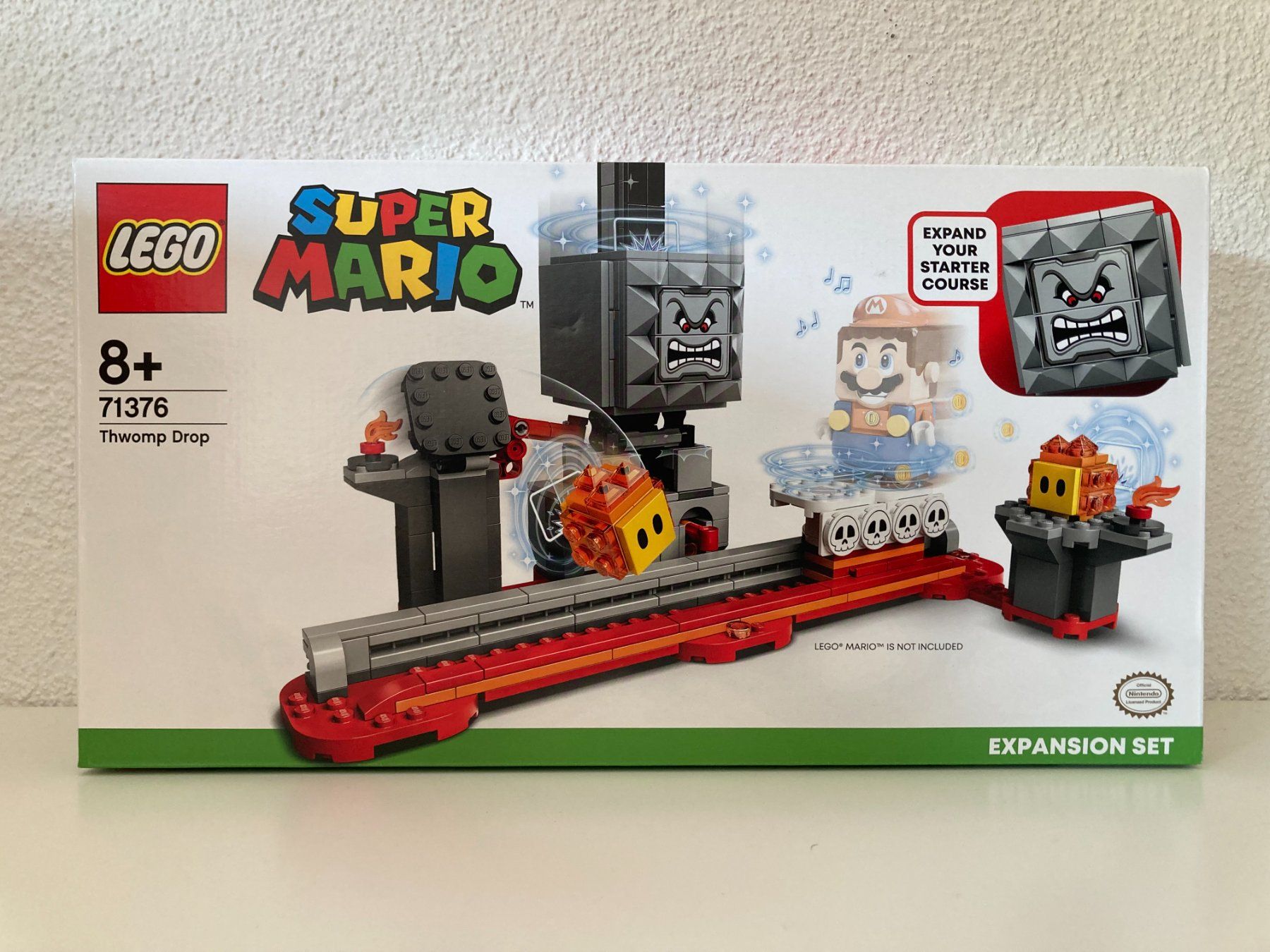 Lego Giocattoli: Lego Super Mario 71376 Thwomp Drop – Nuovo e nell'imballaggio originale da Beringen venduto da pkr_z622