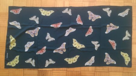 Foulard Seidenspinner Schmetterlinge