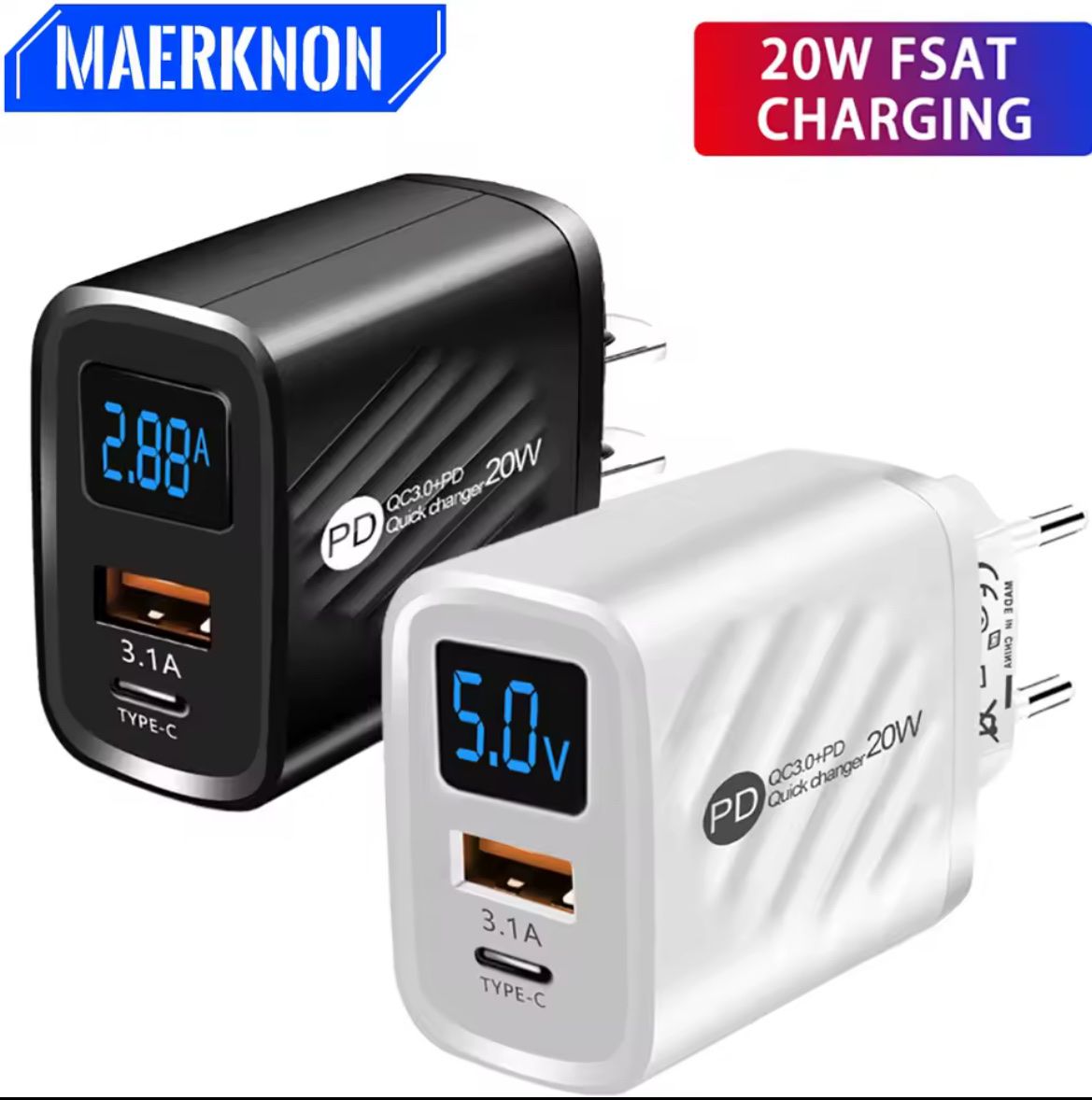 Caricabatterie: Schnellladeadapter USB-C 20W – Nuovo e nell'imballaggio originale da Kloten venduto da digi-Galaxy