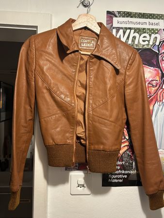 Lederjacke