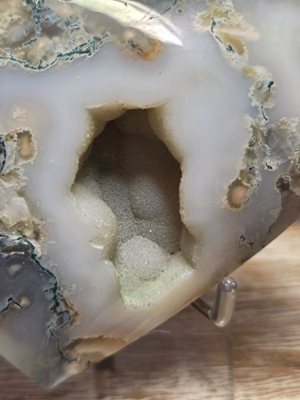 Minerali & Pietre curative: Top Moosachat Herz 385g – Nuovo e nell'imballaggio originale da Matzingen venduto da Shay_Crystalz 1
