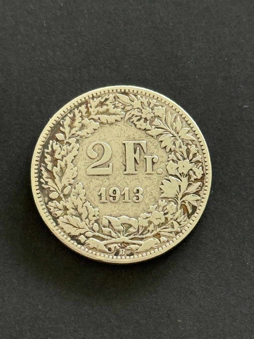 Tutti le monete: 2 Franken 1913  Rar – Usato da Wallisellen venduto da SWISS_SILVER1