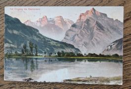Eingang Glarnerland 1918, v. Enneda n. Winterthur, I. Lange