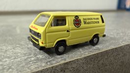 Minis Modellbahnauto VW Bus Warsteiner Masstab 1:16