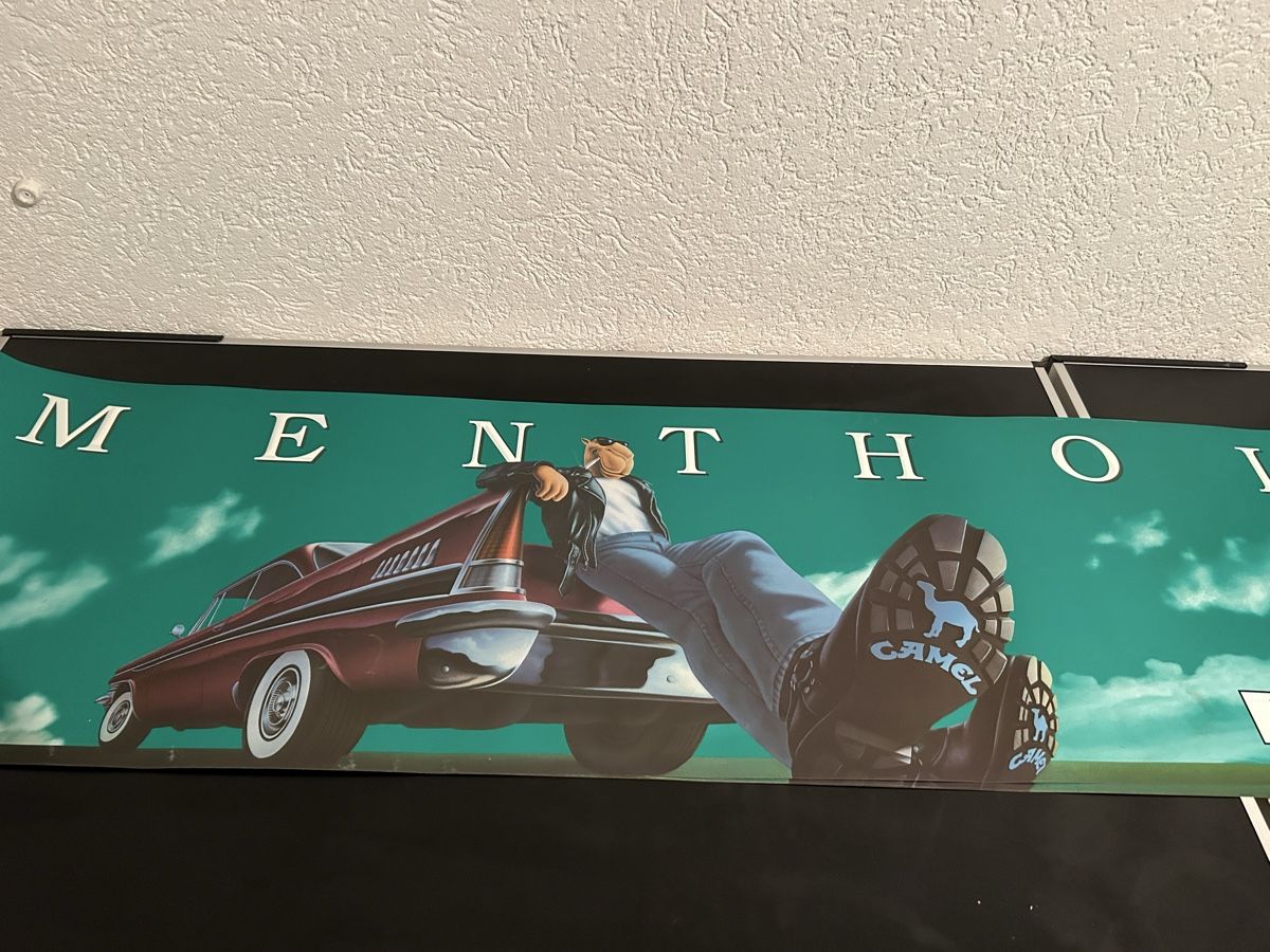 Tabac à priser: Joe Camel Menthol Poster – D'occasion à Schliern b. Köniz par Trebesch 3