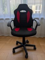 Bürostuhl Kind Schwarz Rot