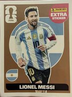 Bronze Panini Messi Sticker