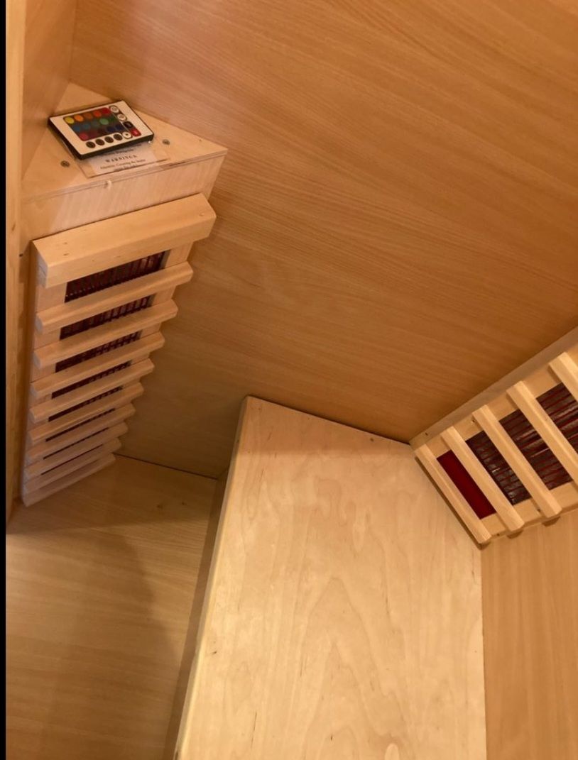 Sauna & Zubehör: Infrarotkabine Holz mit Glasfront  – Gebraucht aus Obergerlafingen von japan-power 3