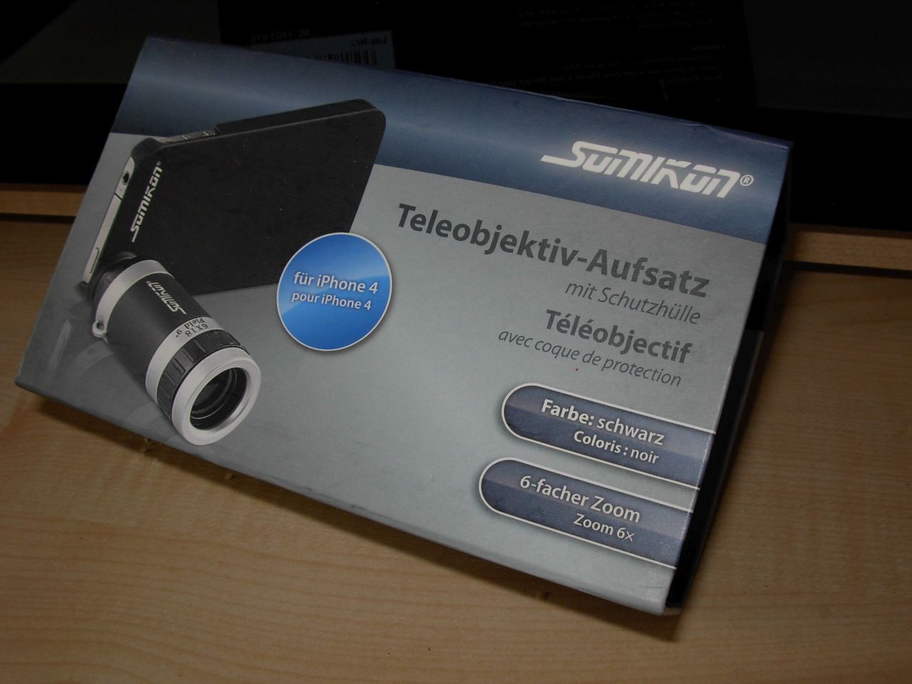 Apple Portables: Teleobjektiv-Aufsatz für IPhone – D'occasion à Oberrieden par Hobbyschiff