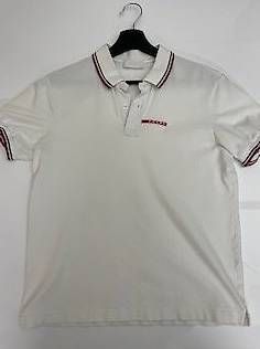 Magliette Polo: Prada Poloshirt weiss – Usato da Bern venduto da luc_l6dp