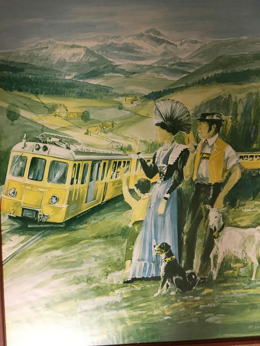 Poster & Bilder: Appenzellerland, Kunstdruck, gerahmt – Gebraucht aus Rheineck von emma.gut 5