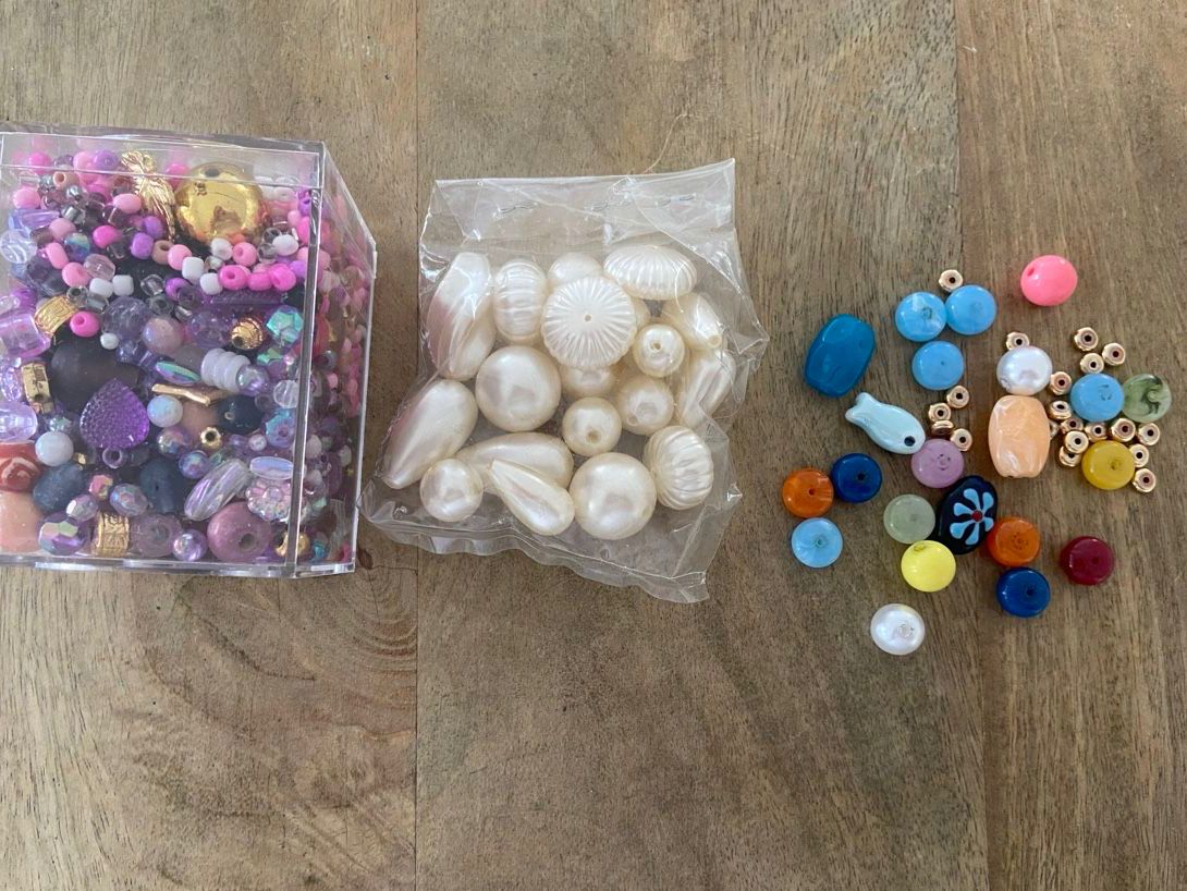 Perles (synthétiques): Bastelperlen  neu verschiedene Formen bunt weiss etc. – Neuf (Voir description) à Luzern par waterfront1