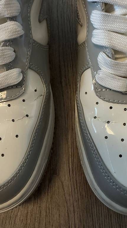 Scarpe da uomo: BAPE STA Sneakers, grau-weiss US10 – Usato da Mollis venduto da sve_swp9 4