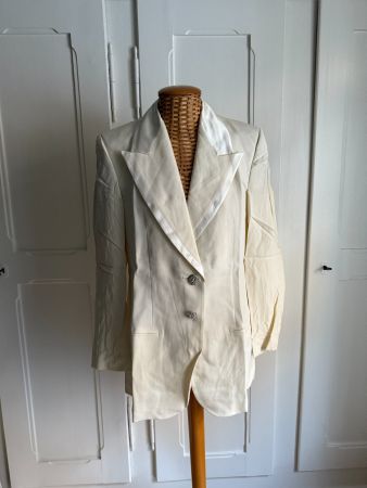 MARIO PUCCI CECCONI - Vintage Blazer crème 38