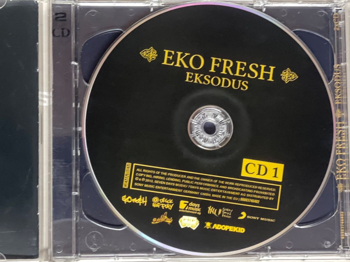 CD: Eko Fresh – Eksodus 2CD - Deutschrap – Usato da Muri b. Bern venduto da AdidasCollector 1