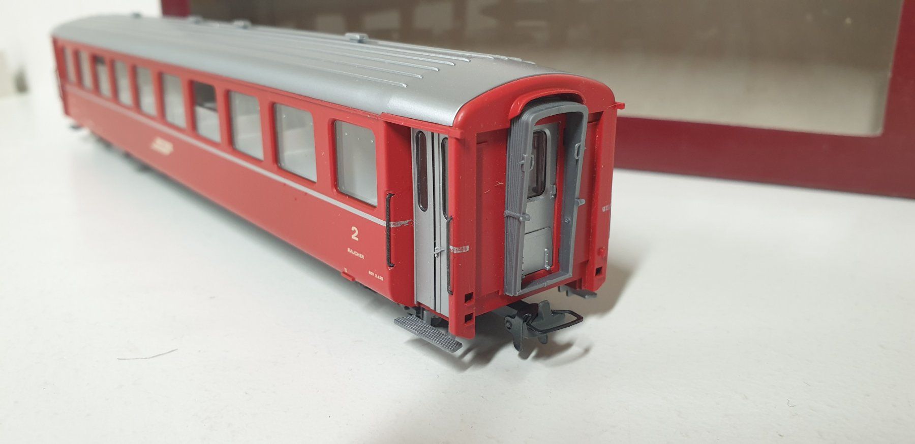 Bemo Modelleisenbahnen: Bemo RhB Personenwagen 3253 126 – Neu (gemäss Beschreibung) aus Geroldswil von TopTrain54 6