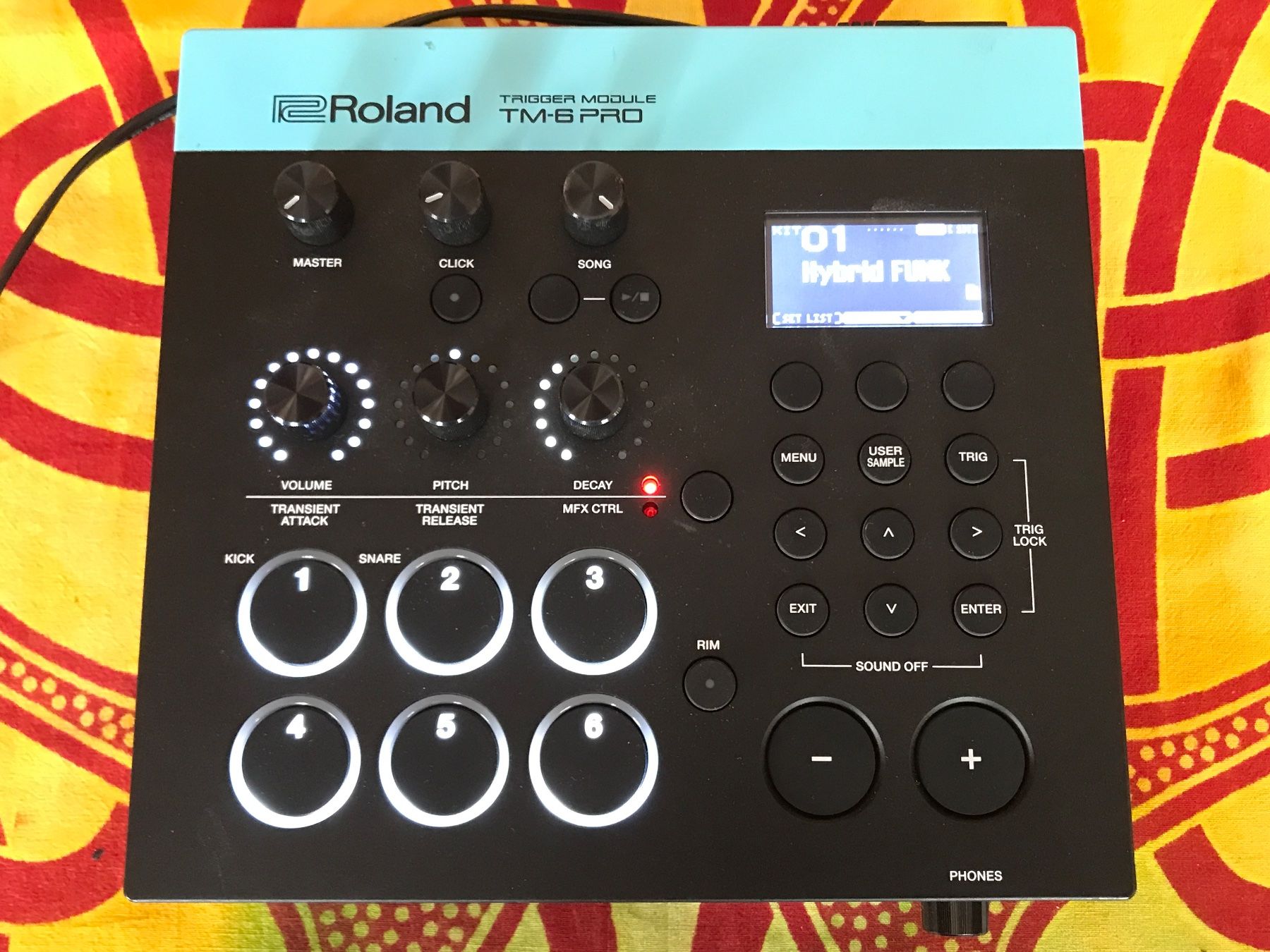 Roland Strumenti musicali: Roland TM-6 Pro Drum Trigger Modul (schwarz) gebraucht – Usato da Morschach venduto da burgo007
