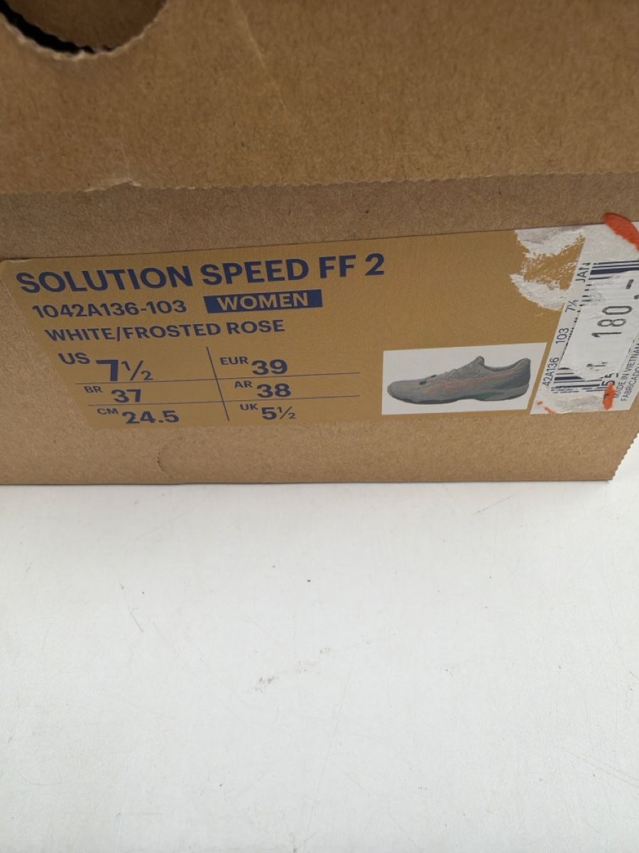 Asics Scarpe da donna: Asics Solution Speed FF 2, Damen, Gr. 39, Neu mit Etikett – Nuovo e nell'imballaggio originale da Sirnach venduto da Fkobi 3